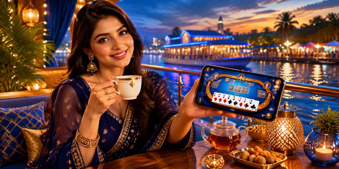 বগুড়ায় রামি কার্ড গেম খেলছেন একজন ব্যবহারকারী