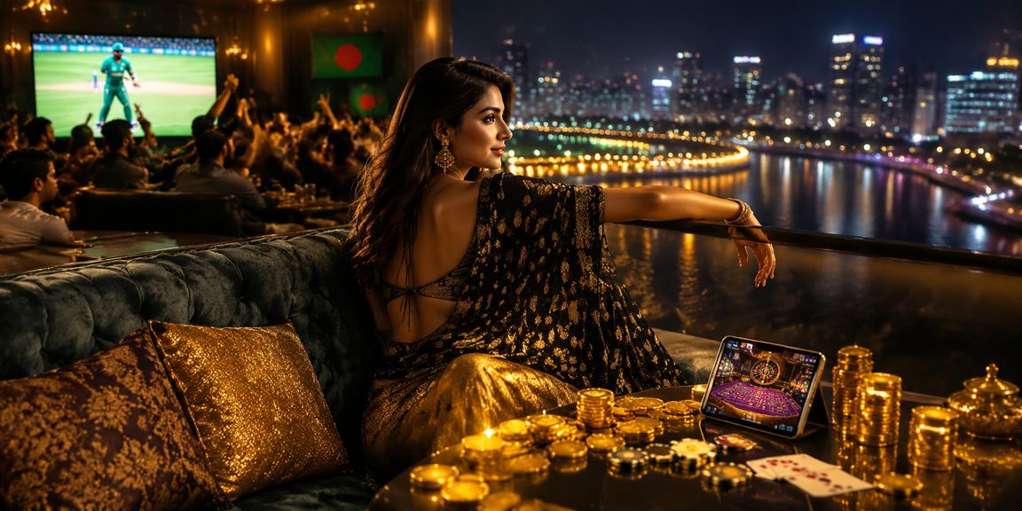 ঢাকায় ক্রিকেট বেটিং উপভোগরত একজন বাংলাদেশি ব্যবহারকারী