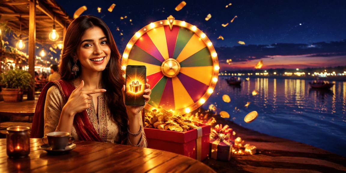 ময়মনসিংহে বিচ পরিবেশে লাকি ড্র অংশগ্রহণ করছেন একজন হাই রোলার সদস্য